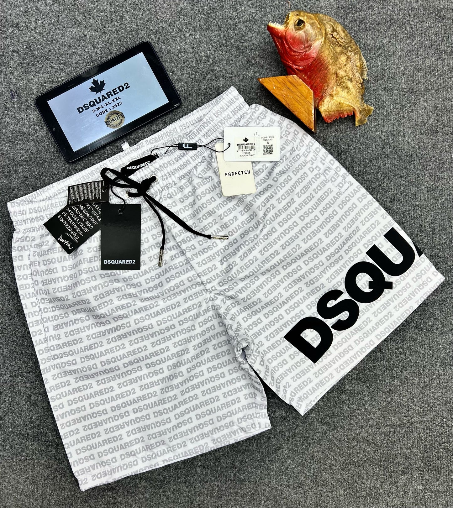 DSQUARED2 COSTUME MARE "MULTILOGO + LOGO"