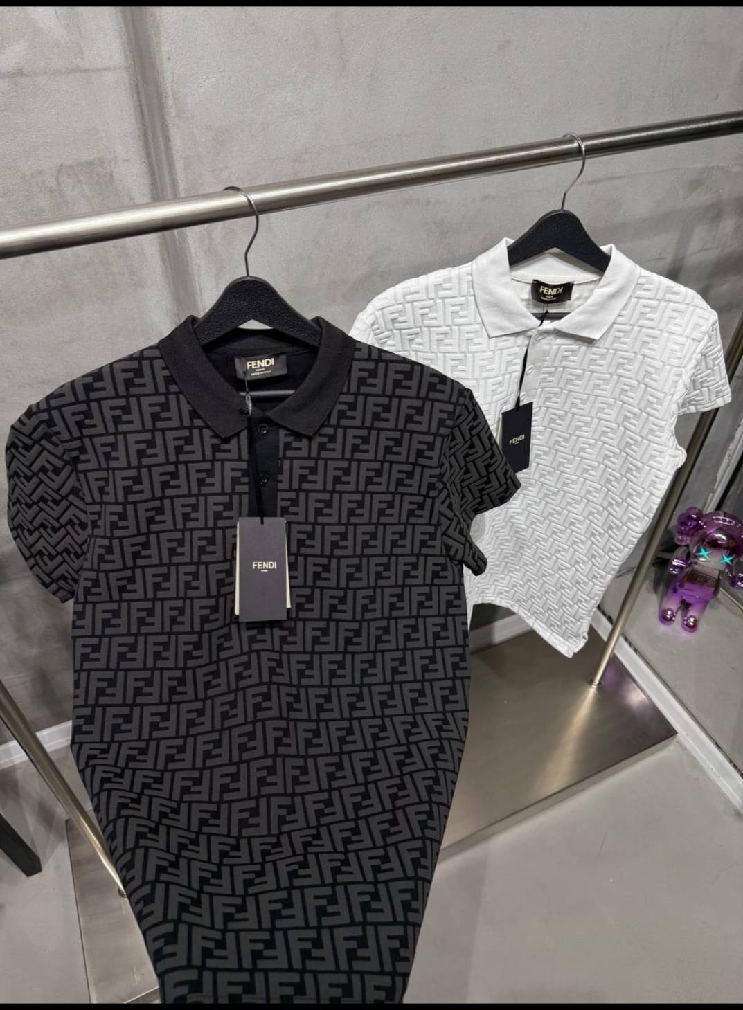 FENDI MULTILOGO POLO