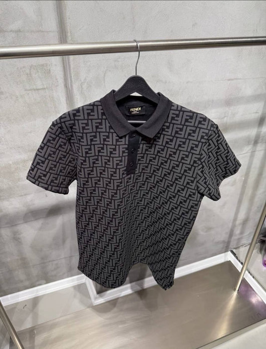 FENDI MULTILOGO POLO