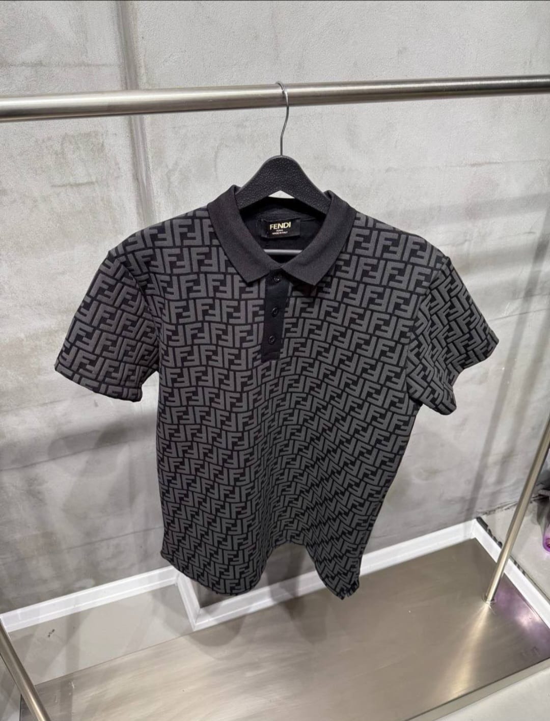 FENDI MULTILOGO POLO