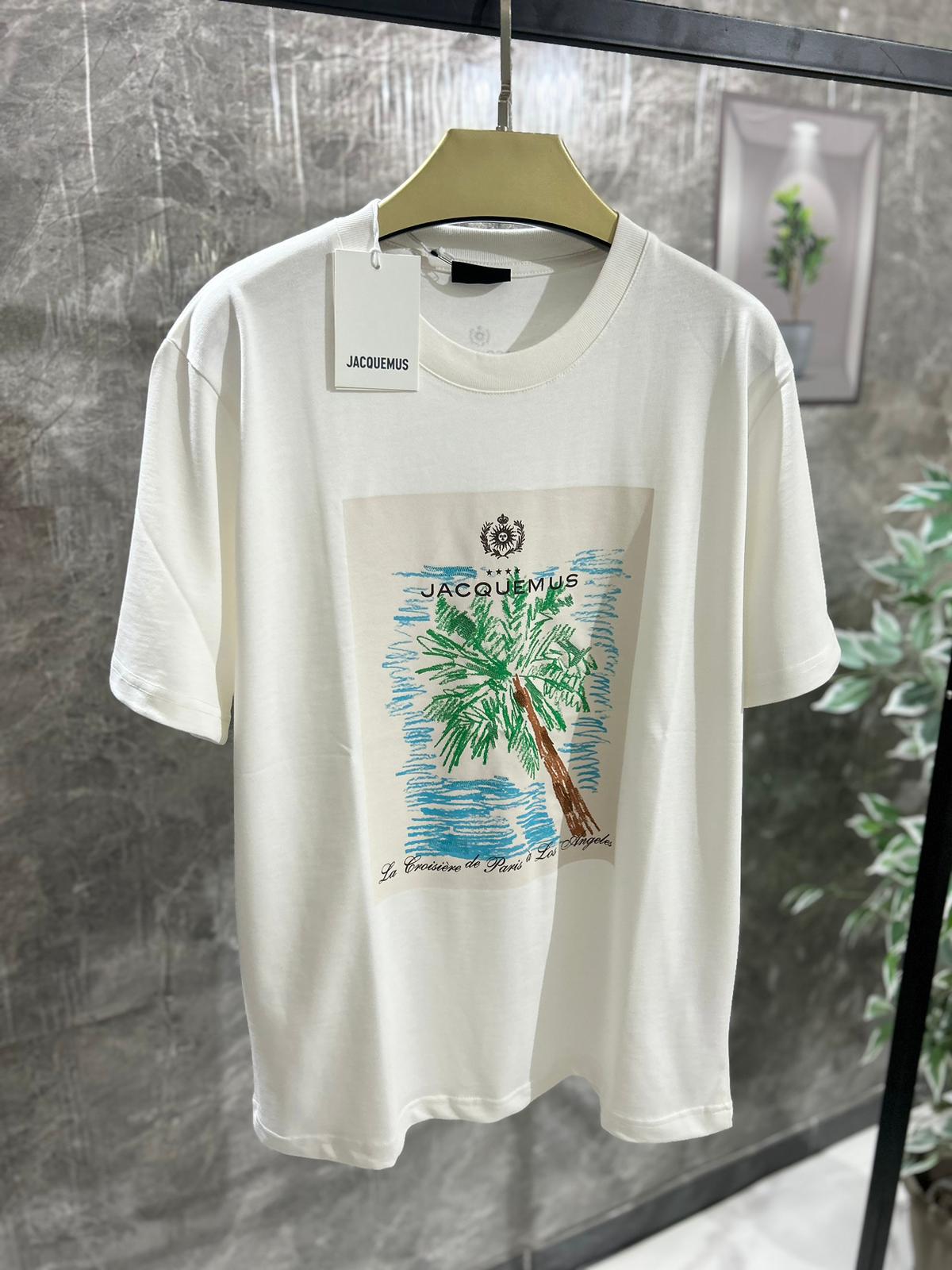 JACQUEMUS T-SHIRT "LE MARINO"