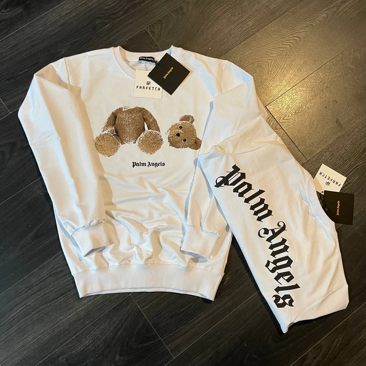 Felpa PALM ANGELS BEAR con Cappuccio