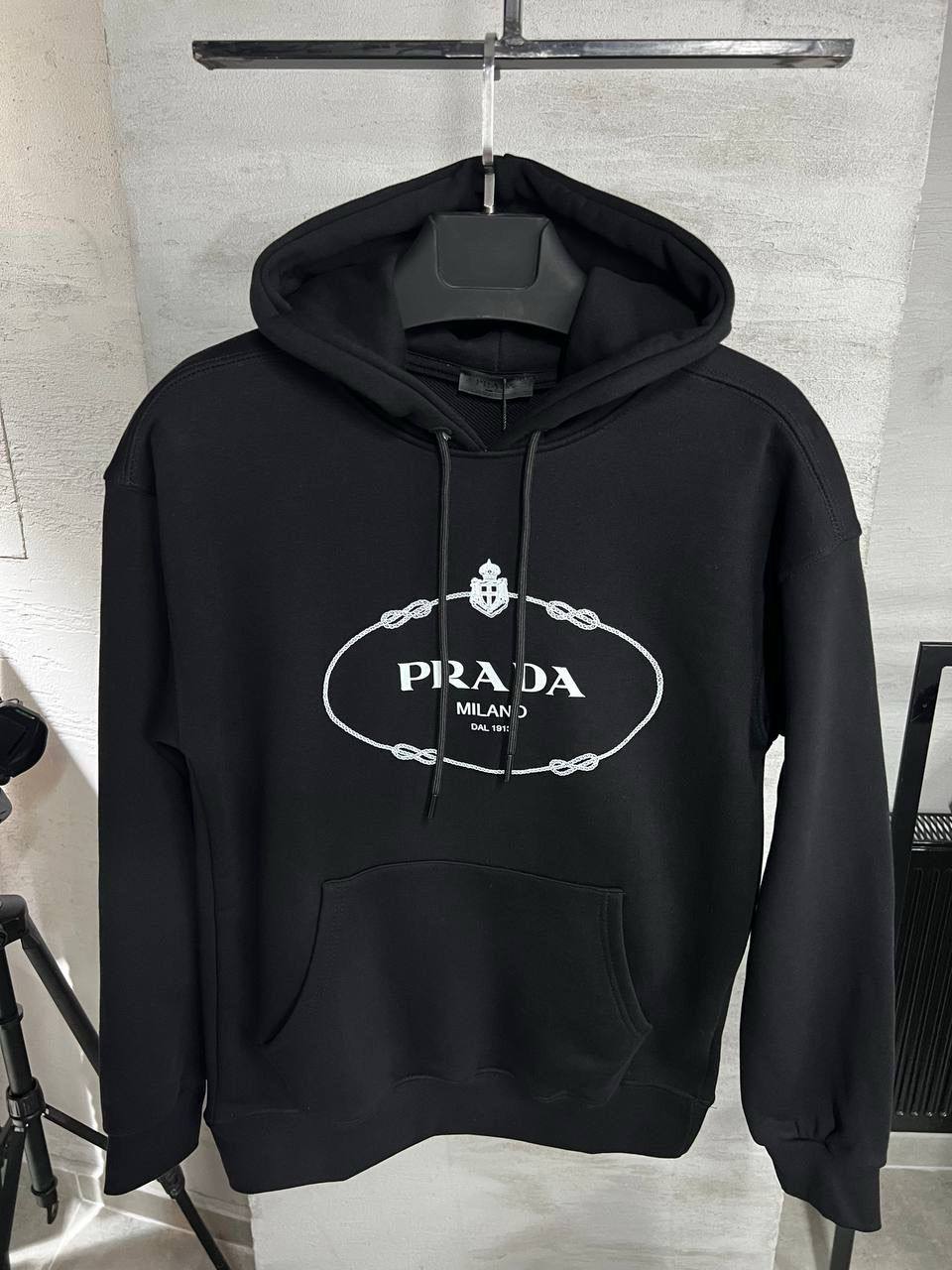 Prada Felpa con Cappuccio