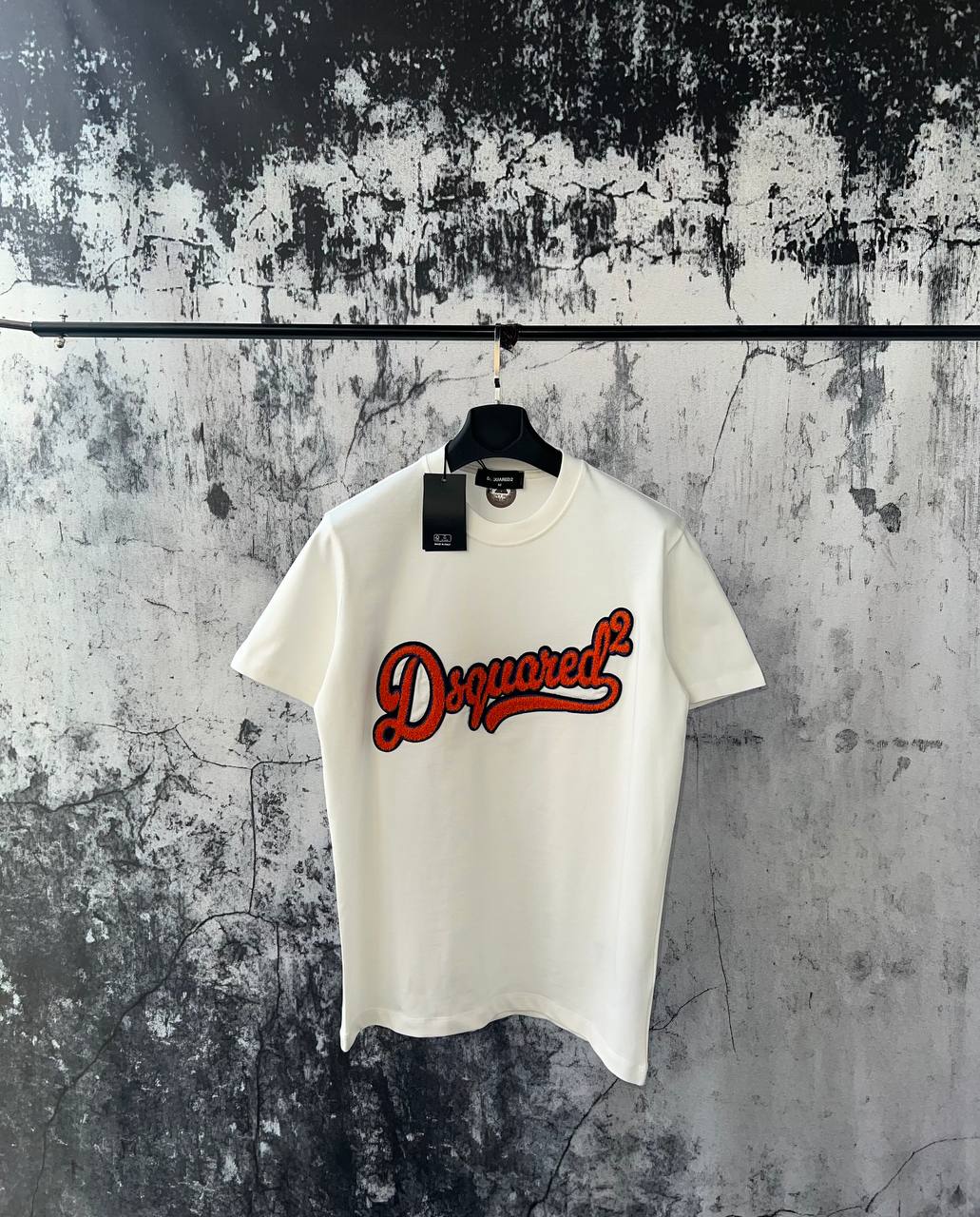 DSQUARED SPONGE PATCH T-SHIRT