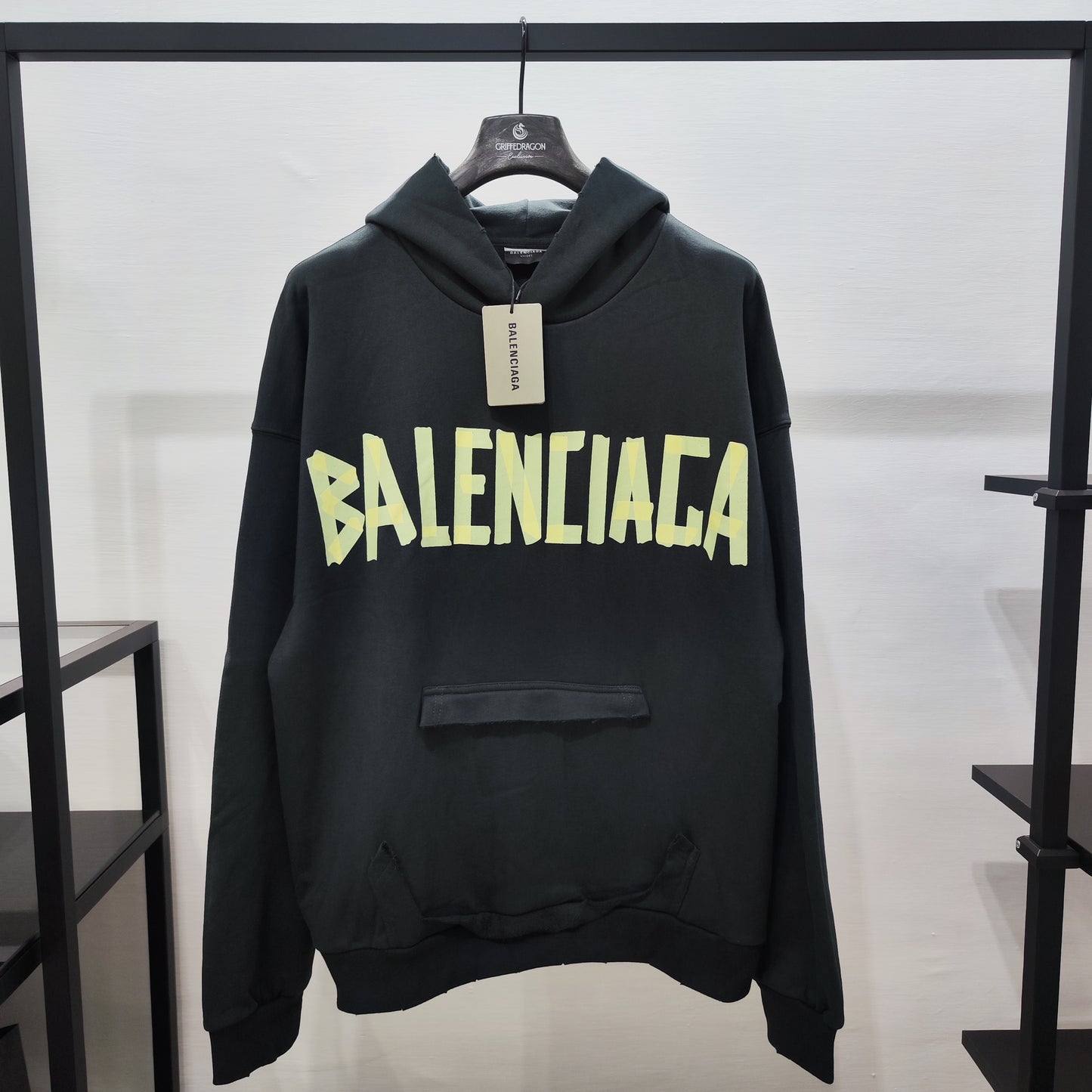 Balenciaga Hoodie "NEW TAPE TYPE" Black