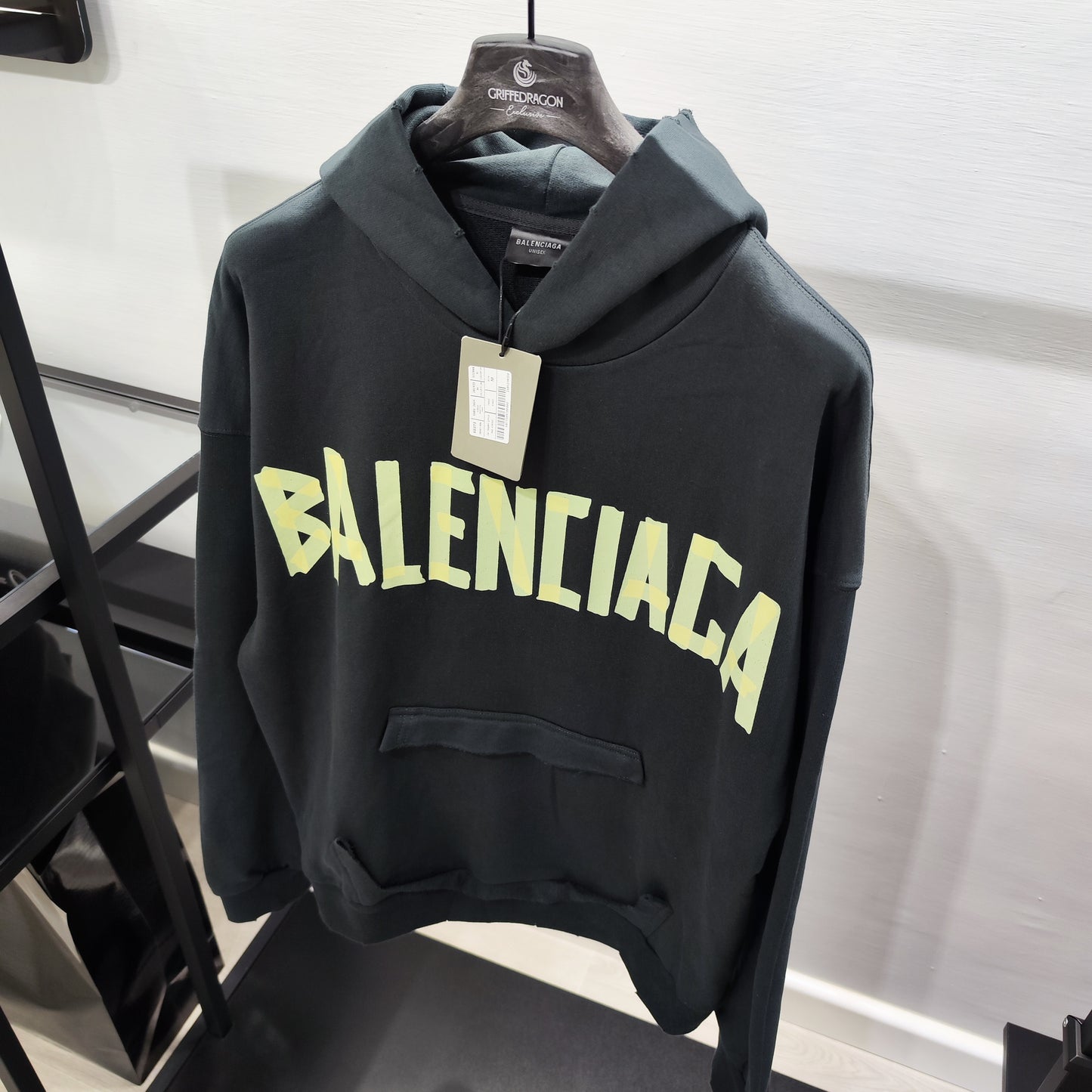 Balenciaga Hoodie "NEW TAPE TYPE" Black