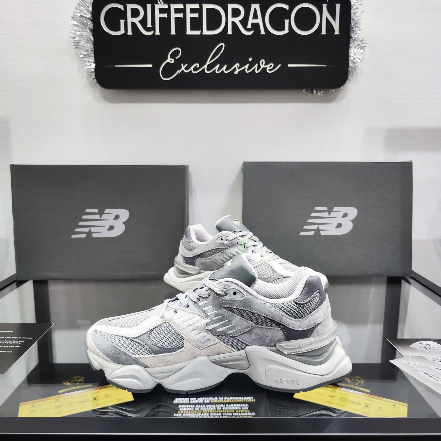 New Balance 9060 Grigio "CONCRETE" U9060JCG