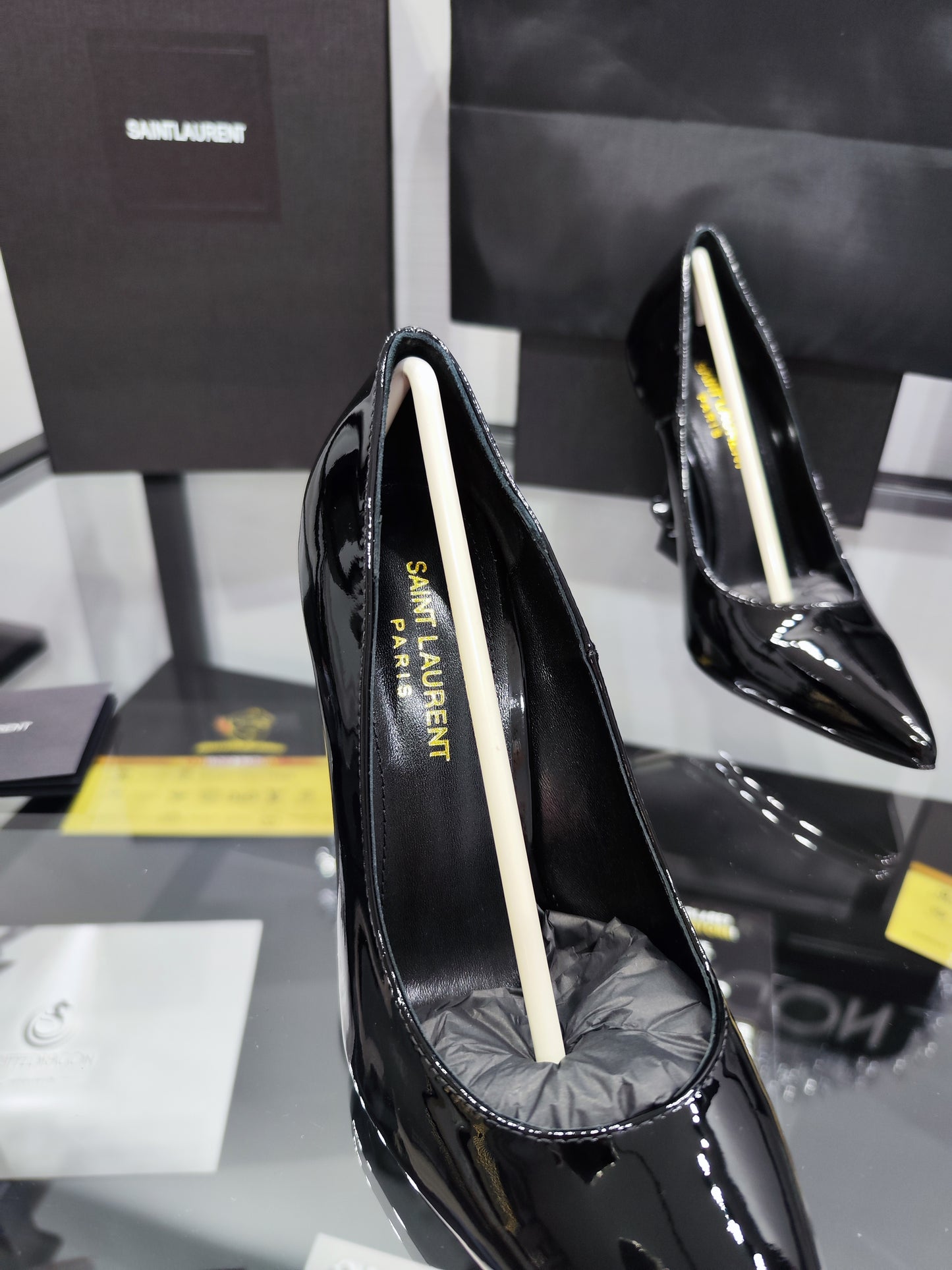 Yves Saint Laurent Decollètè Opyum Tacco Nero