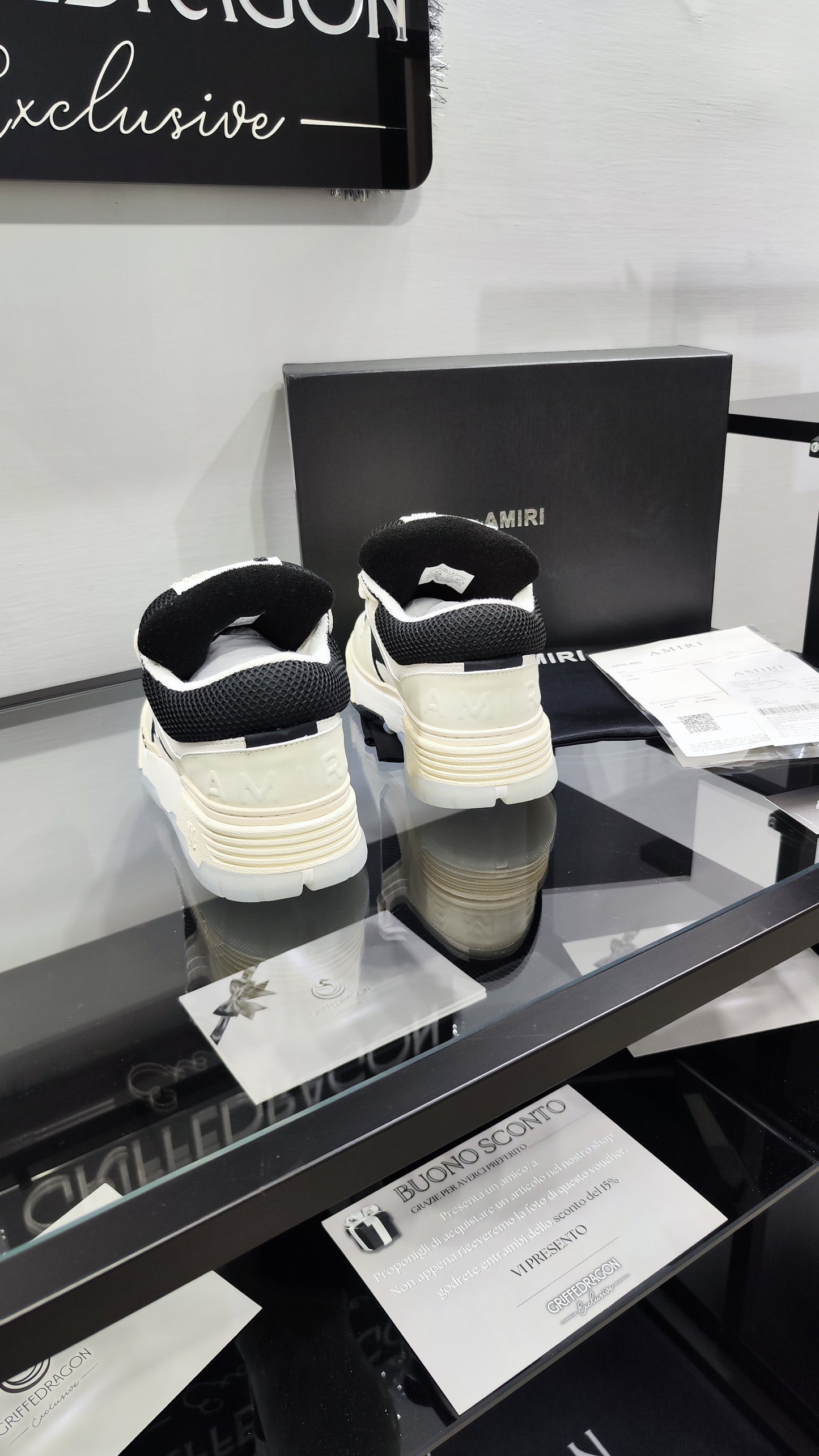 AMIRI MA-1 White/Black