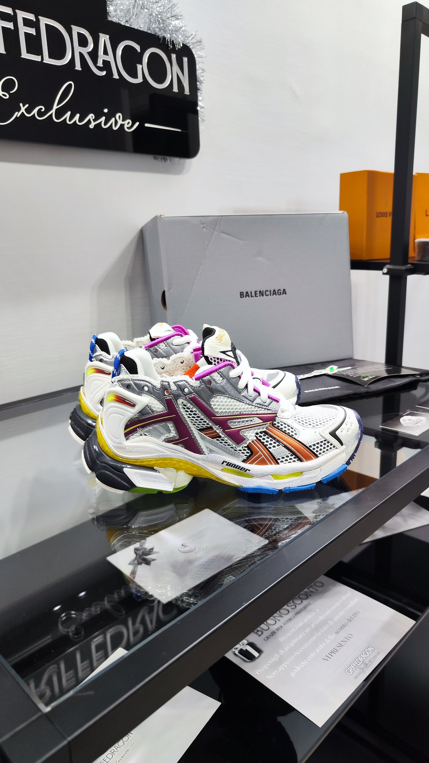 BALENCIAGA RUNNER MULTICOLORE