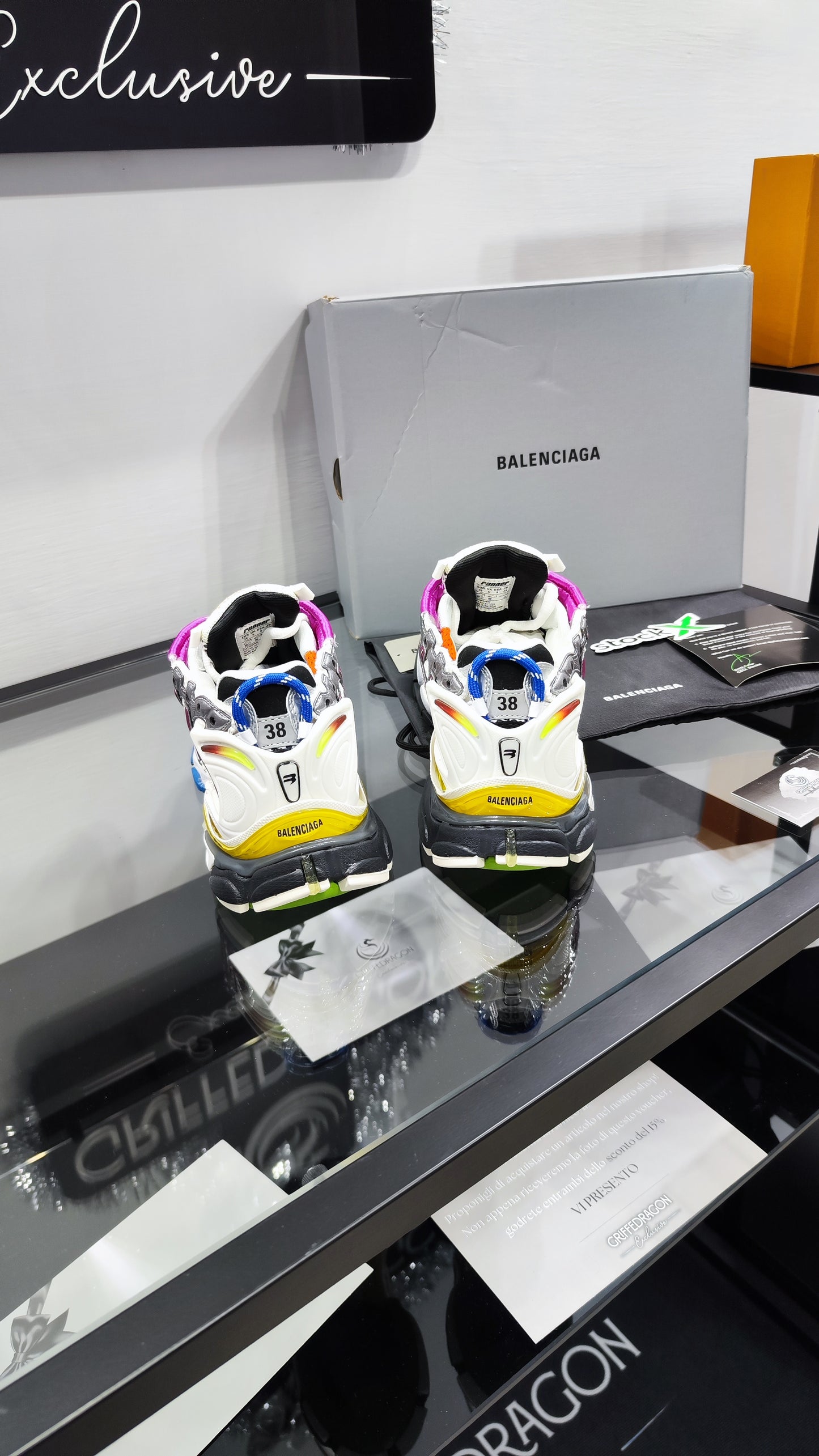 BALENCIAGA RUNNER MULTICOLORE