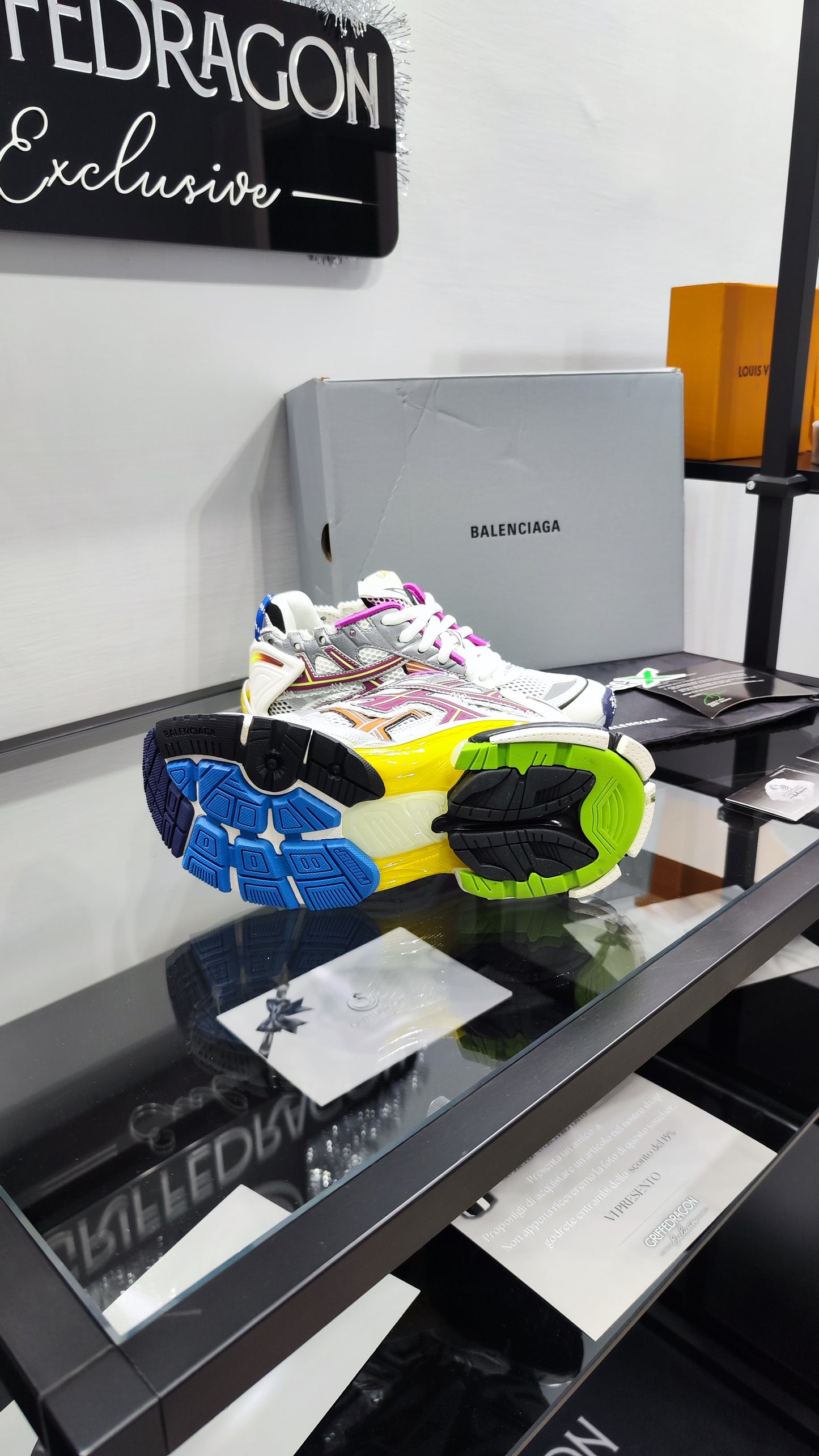 BALENCIAGA RUNNER MULTICOLORE