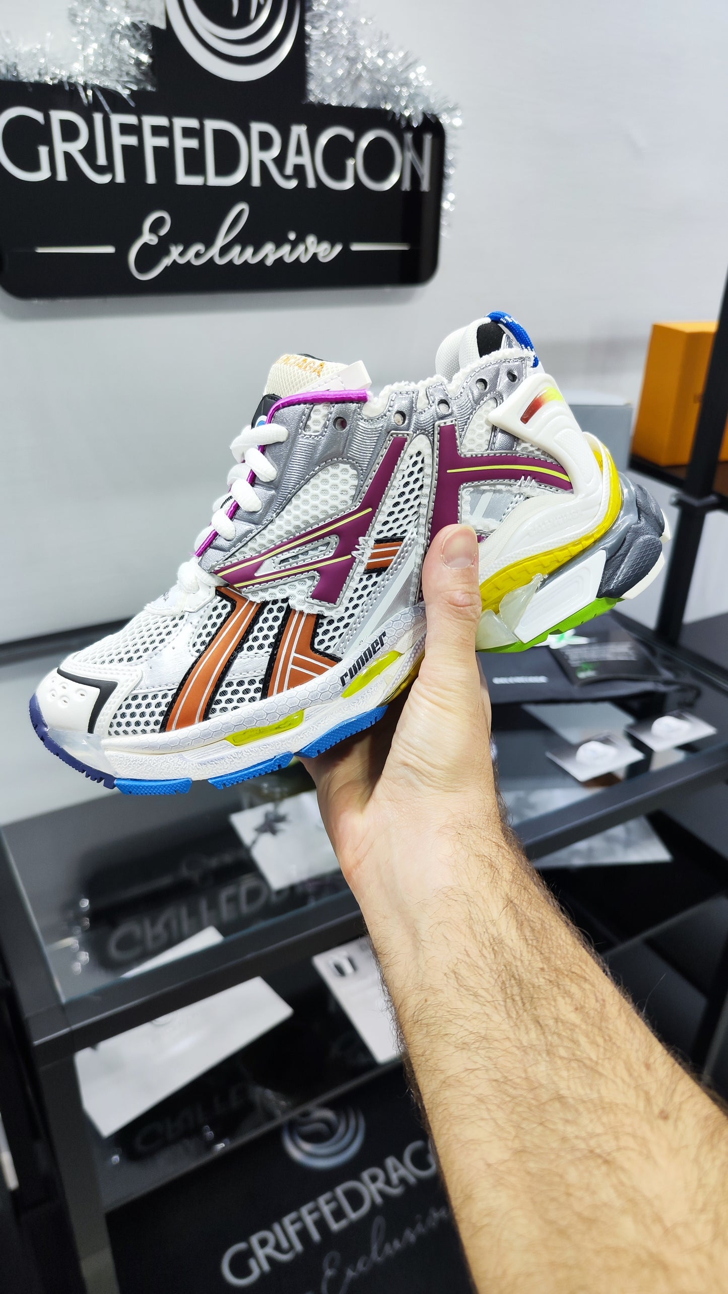 BALENCIAGA RUNNER MULTICOLORE