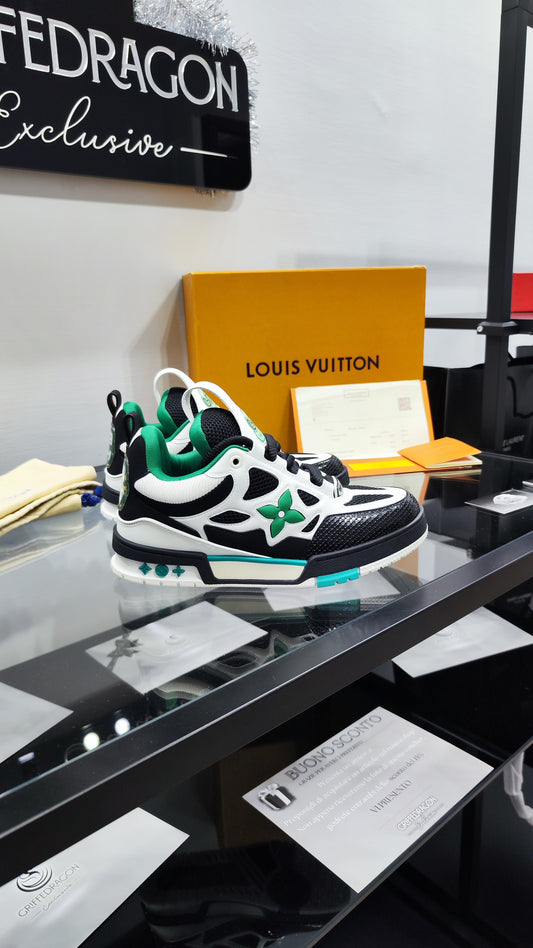 LOUIS VUITTON SKATE WHITE GREEN