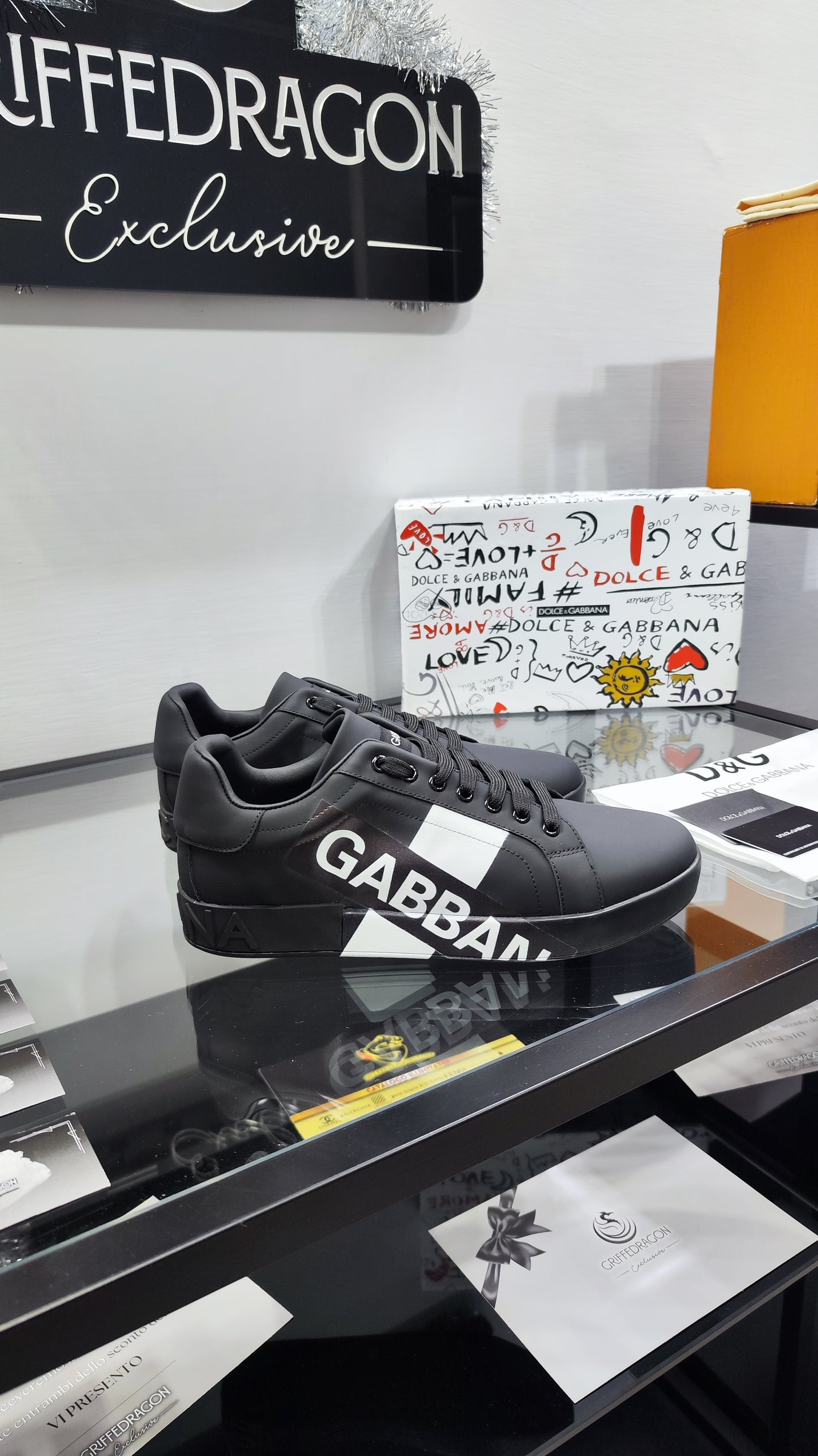 DOLCE E GABBANA PORTOFINO BLACK FASCIA