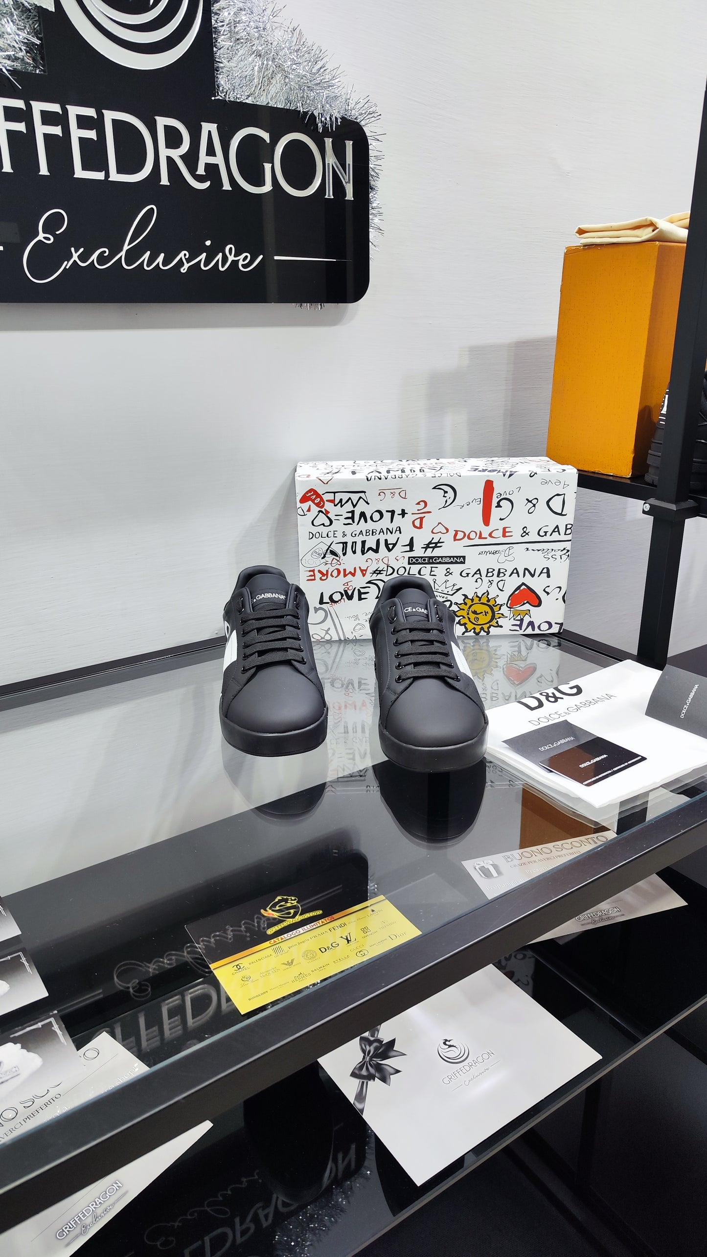 DOLCE E GABBANA PORTOFINO BLACK FASCIA