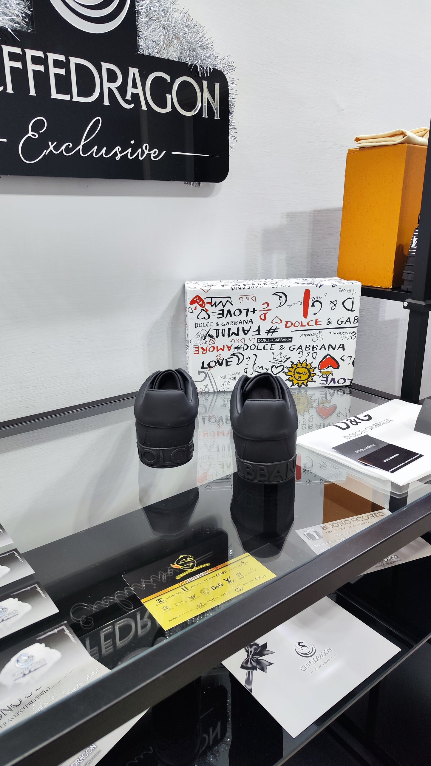 DOLCE E GABBANA PORTOFINO BLACK FASCIA