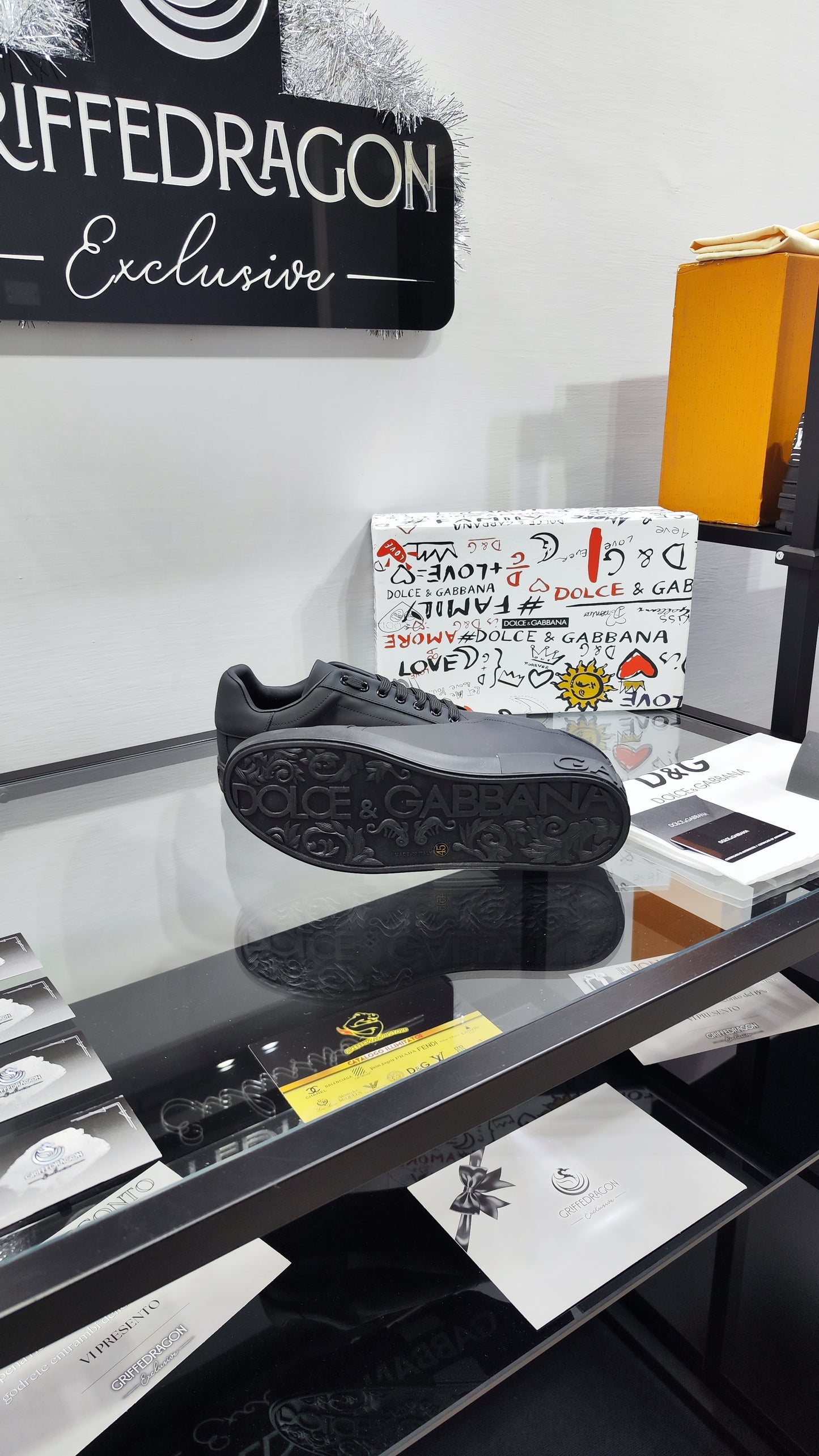 DOLCE E GABBANA PORTOFINO BLACK FASCIA