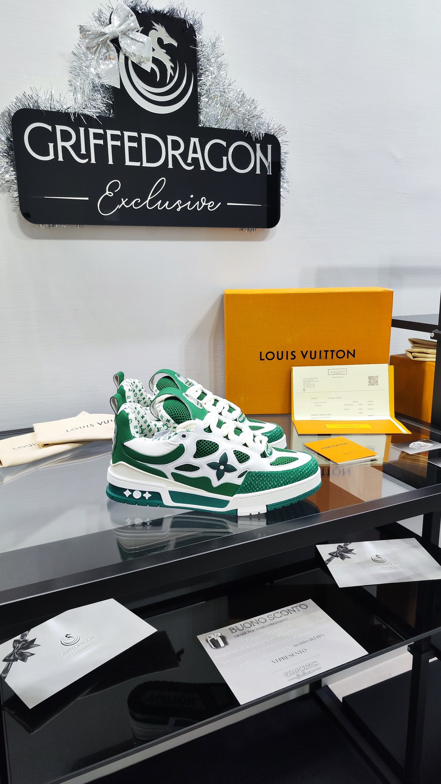 LOUIS VUITTON SKATE GREEN