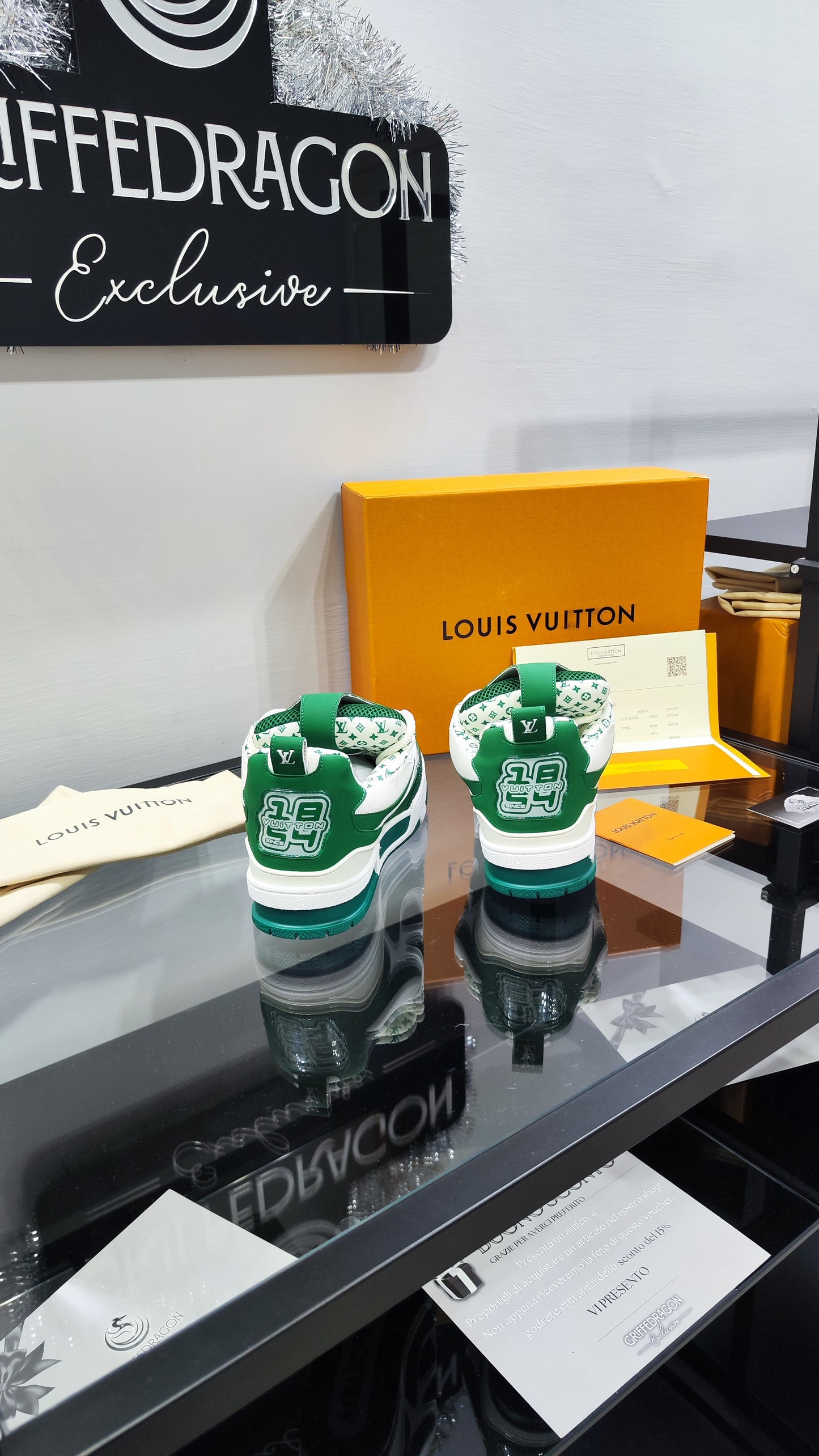 LOUIS VUITTON SKATE GREEN