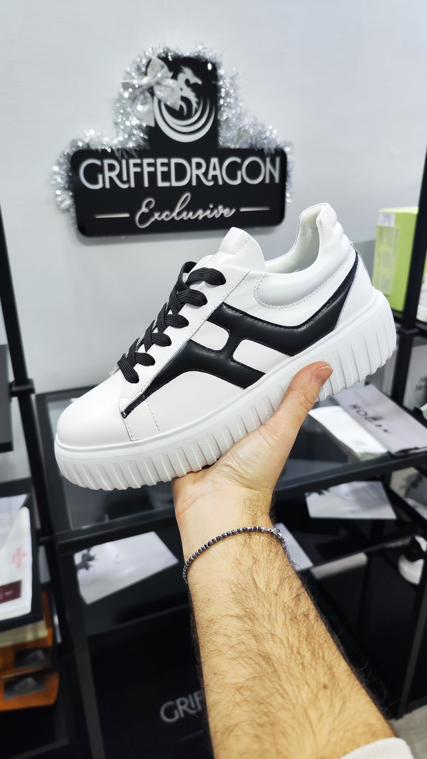 Hogan H-STRIPES Sneaker White