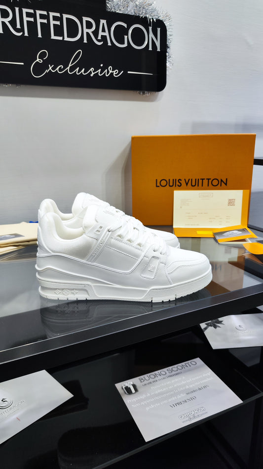 LOUIS VUITTON TRAINER TOTAL WHITE
