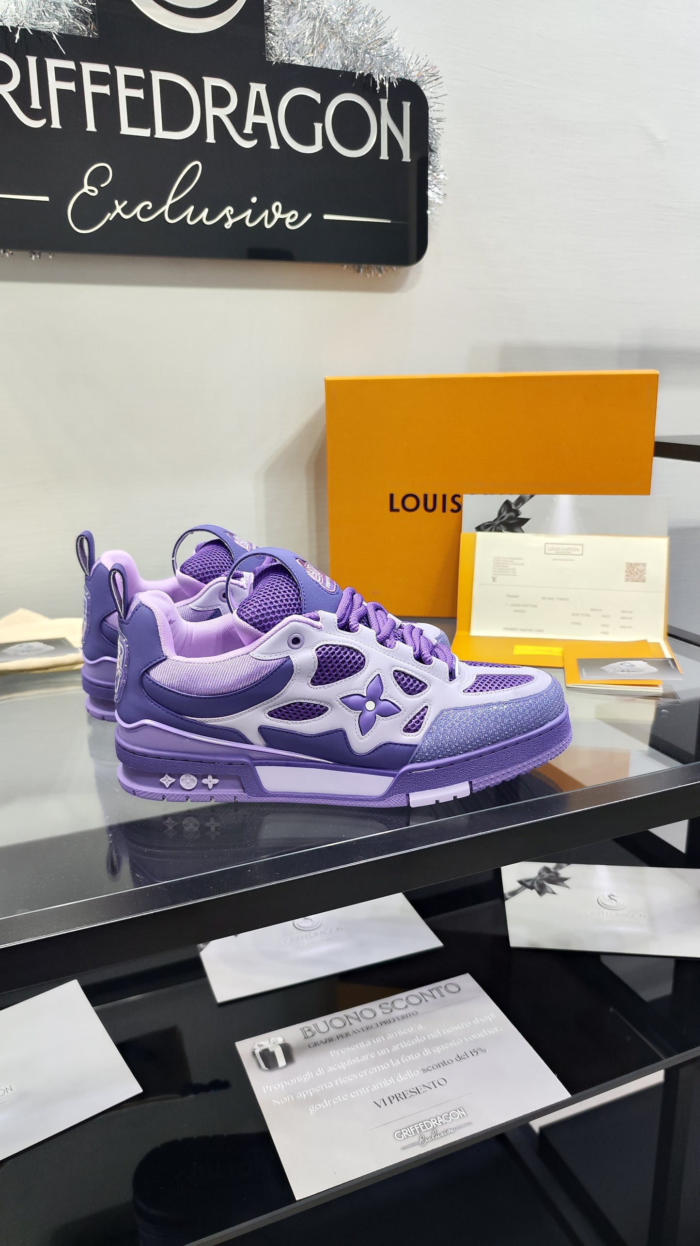 LOUIS VUITTON SKATE VIOLA