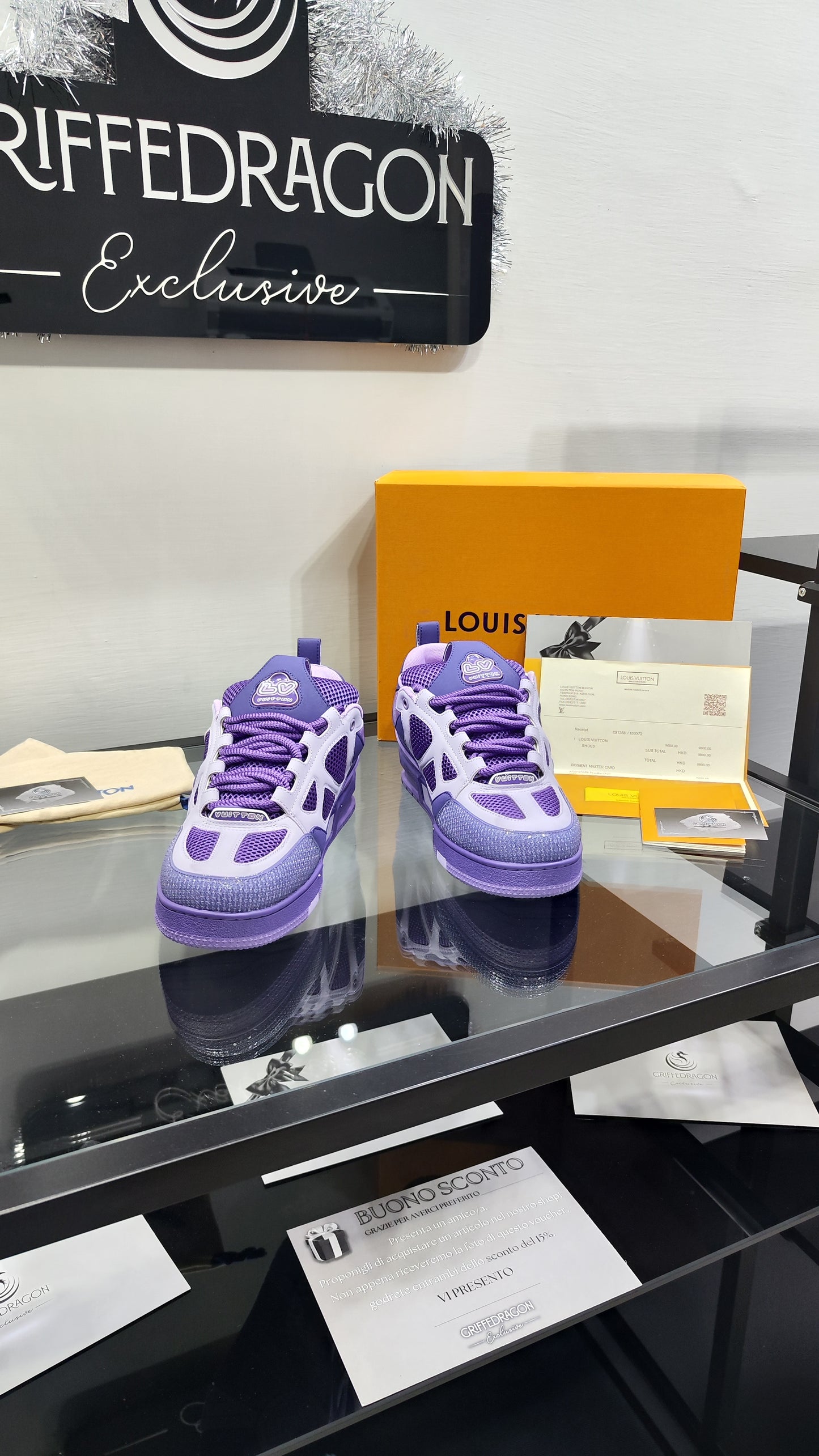 LOUIS VUITTON SKATE VIOLA