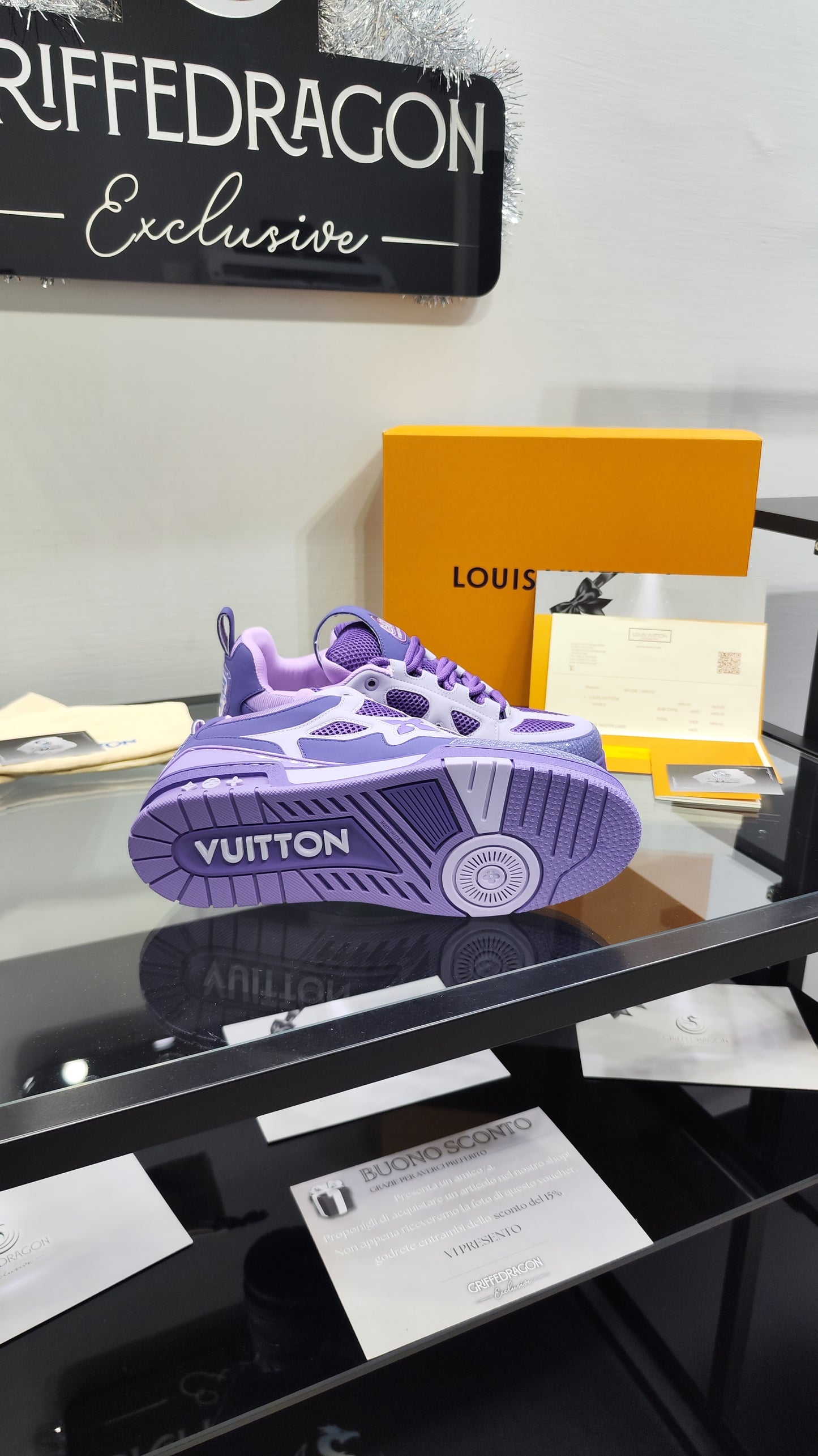 LOUIS VUITTON SKATE VIOLA