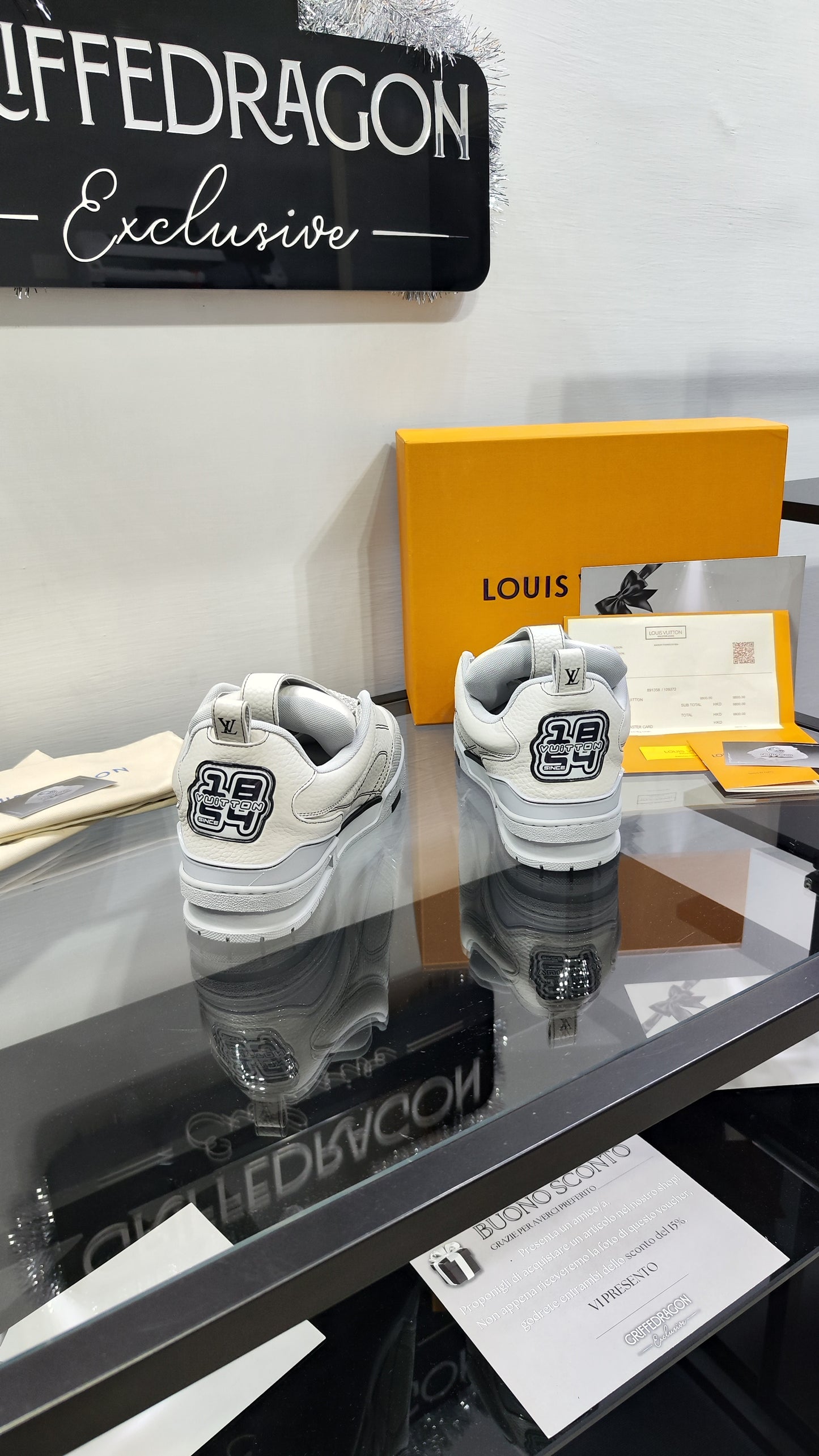 LOUIS VUITTON SKATE NEW GREY