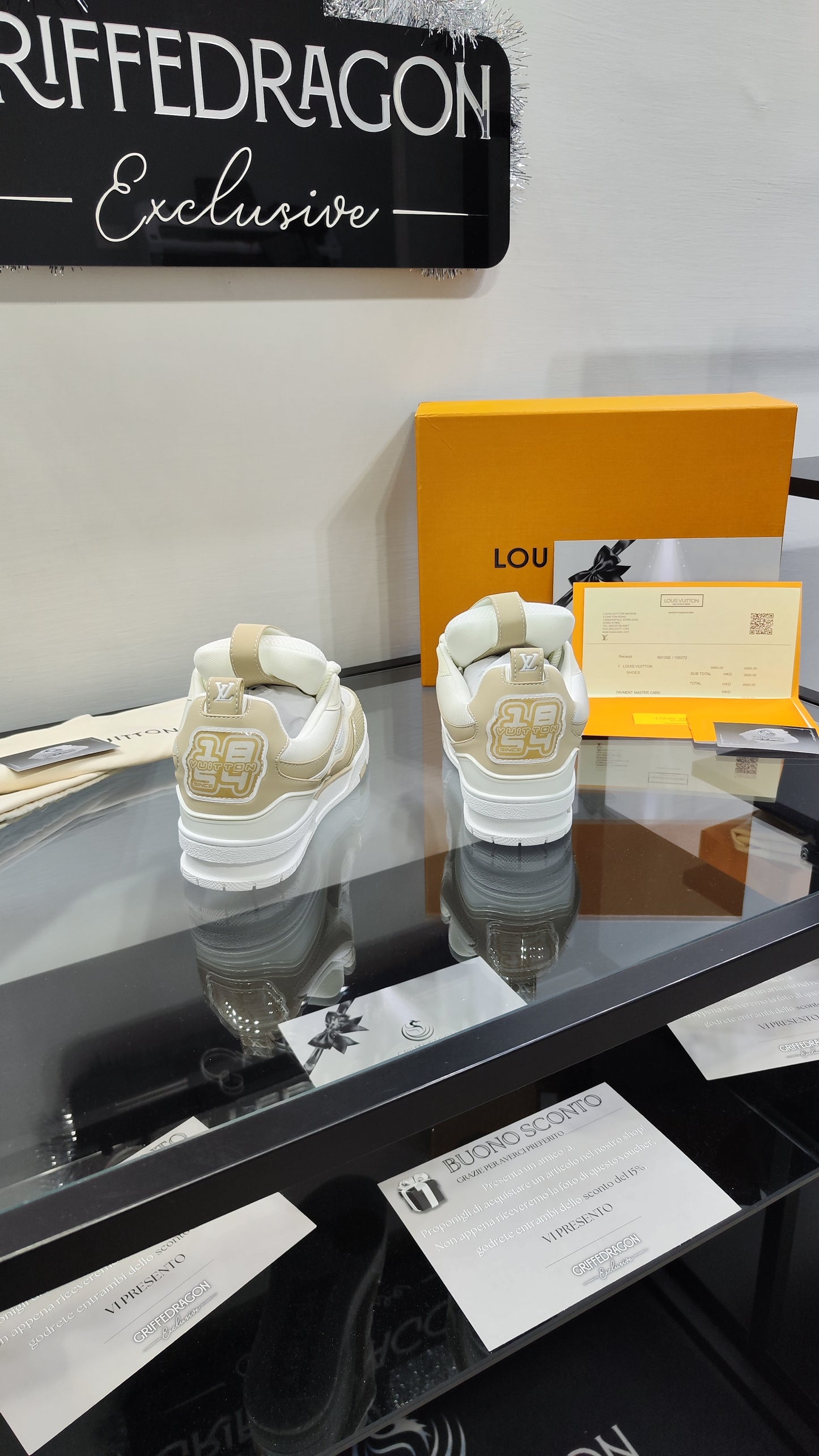 LOUIS VUITTON SKATE BEIGE